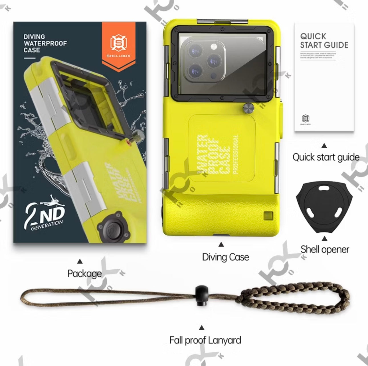 Professional Waterproof Underwater Snorkeling Phone Case