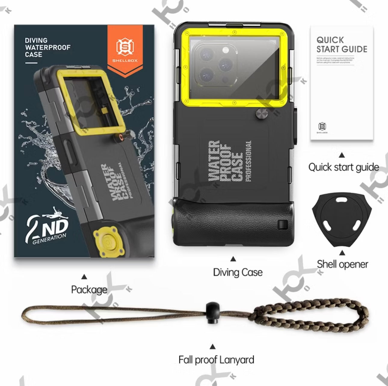 Professional Waterproof Underwater Snorkeling Phone Case