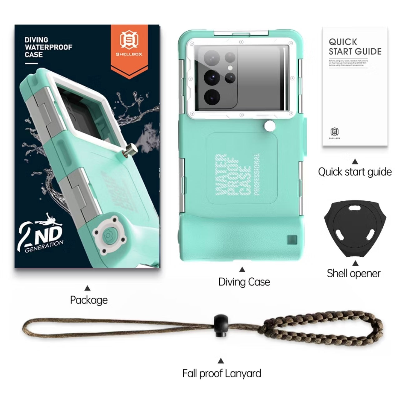 Professional Waterproof Underwater Snorkeling Phone Case